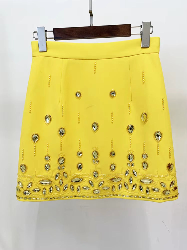 Beaded Co-Ord Skirt Set