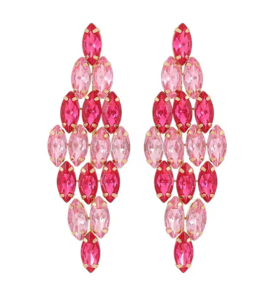 Crystal Chandelier Dangle Earrings