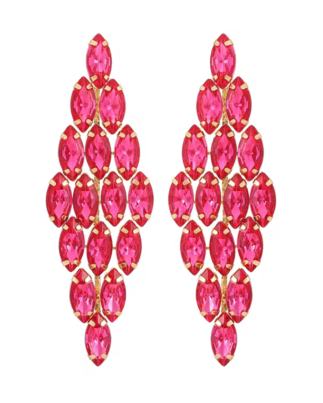 Crystal Chandelier Dangle Earrings