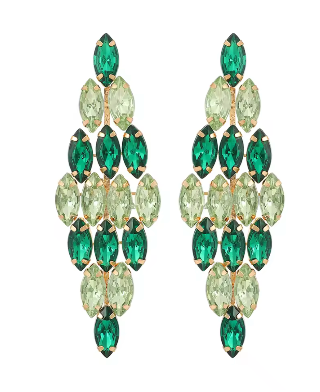 Crystal Chandelier Dangle Earrings