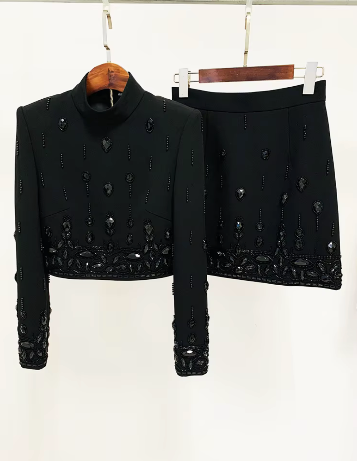 Beaded Co-Ord Skirt Set