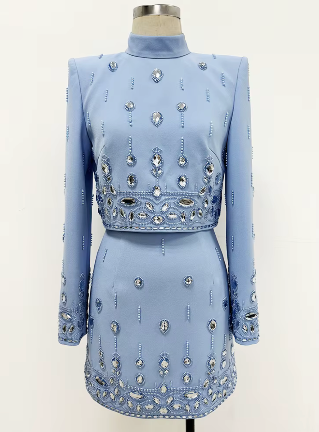 Beaded Co-Ord Skirt Set