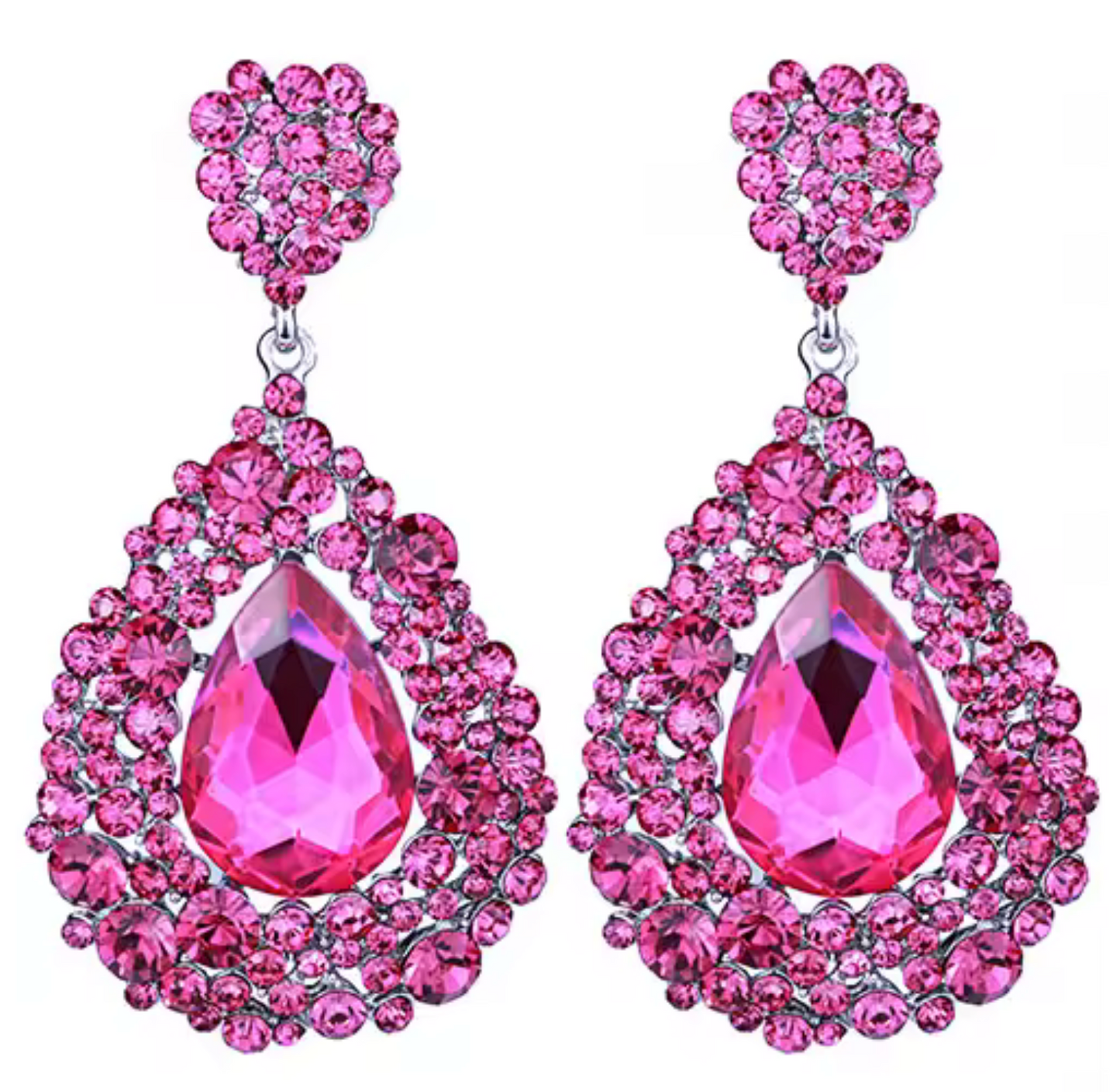 Crystal Drop Earrings